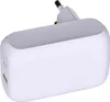 A white Belkin wall charger with two USB ports and a European plug. Anteprima dell’immagine prodotto