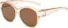 Polarisierte Überbrillen-Sonnenbrille für Damen und Herren, Produktbild-Vorschau 1