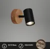 Wandspot retro Spot dreh- & schwenkbar 1x GU10 35W Schwarz Produktbild-Vorschau 2