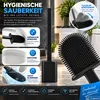 4x WC Bürste Garnitur Silikon Toilettenbürste Schwarz Produktbild-Vorschau 5