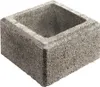 Pfeilerstein Bellamur grau 37,5 cm x 37,5 cm x 20 cm Produktbild-Vorschau 1