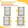 Barrière de sécurité pour chien PawHut, 76-104 cm, barrière Voir les images du produit 4