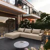 TRADA Gartensofa lounge set Bahama S Beige Gartenmöbel set Produktbild-Vorschau 1
