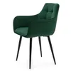 NEW HOME Krzesło glamour GALLO tapicerowane krzesło do Podgląd zdjęcia produktu 5