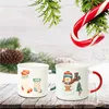2X Vánoční Hrnek 300 Ml Sada Vánoce Keramický Sněhulák Náhled obrázku produktu 2