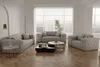 Sofaset Designersofa CHANTAL 3-2-1 in Stoff Opera Velvet Produktbild-Vorschau 1