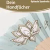 Handfächer Holz Stoff Fächer "PURE BALANCE" Bali Blau Grau Produktbild-Vorschau 7