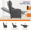 Elektrischer Relaxsessel mit Massage, Fernsehsessel Produktbild-Vorschau 3