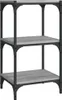 vidaXL Regál na knihy Grey Sonoma 40x33x70,5 cm z dreva a Náhľad obrázku produktu 1
