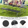 Set di tende da birra pieghevoli COSTWAY, set di tavoli da Anteprima dell’immagine prodotto 5