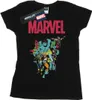 Marvel - "Avengers" T-Shirt für Damen BI34852 (L) (Schwarz) Produktbild-Vorschau 1
