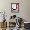 Gerahmtes Poster - Schwarzer Rahmen - Trinken glas wein - Produktbild-Vorschau 7