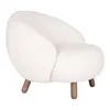 Relaxsessel >Savona< in Weiss, Stoff - 76x68x80cm Produktbild-Vorschau 4
