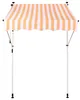 CLP Klemm-Markise Westerly,weiß/gelb 350x120 cm Produktbild-Vorschau 2