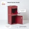 SMART PARCEL BOX™ Großer Paketbriefkasten mit gebogenem Produktbild-Vorschau 9