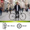 Galano GA301 Fitnessrad 28 Zoll grau Produktbild-Vorschau 3