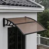 Ikodm Vordach Haustür mit Regenrinne 120 x 100 cm, Produktbild-Vorschau 6
