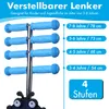 Habib 5-in-1 Kinderroller mit Rückenlehne – Abnehmbarer Produktbild-Vorschau 5