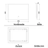 LED Badspiegel 80×60cm Kaltweiß dimmbar Memory eine Stunde Produktbild-Vorschau 6