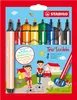 Gefederter Dreikant-Filzstift - STABILO Trio Scribbi - 8er Produktbild-Vorschau 2