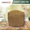 TOPANBIETER 999 Türstopper Cube braun Bodenstopper Tür Produktbild-Vorschau 2