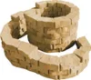 Kräuterschnecken Set Antik sandstein 160 cm x 140 cm x 60 Produktbild-Vorschau 4