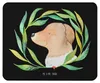Mr. & Mrs. Panda Mauspad Hund Blumen - Schwarz - Geschenk, Produktbild-Vorschau 1