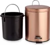 Berilo Treteimer - kupferfarben - 5 l - 27 cm - Metall Produktbild-Vorschau 4