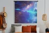 MuchoWow® Wandteppich Wandbehang Sterne - Weltraum - Blau Produktbild-Vorschau 4