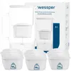 Caraffa filtrante Wessper D2 BOROSILICATE da 3 L, bianca – Anteprima dell’immagine prodotto 9