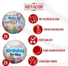 Happy Birthday Pastell – Partyset 41-tlg. mit Tellern, Produktbild-Vorschau 5