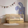 Dětská postýlka FCH s zásuvkami, rozměry 70x140 cm, Náhled obrázku produktu 6