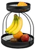 eluno Porte-objets à 2 étages avec porte-banane, corbeille Voir les images du produit 1