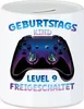 Geburtstagskind Level 9 Freigeschaltet Spardose Happy Produktbild-Vorschau 1