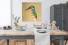 MuchoWow® Poster Eisvogel - Tiere - Vogel 100x100 cm - Produktbild-Vorschau 3