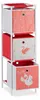 Étagère pour enfants Relaxdays avec 3 bacs, jouets, filles, Voir les images du produit 9