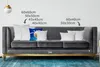 MuchoWow® Zierkissen Sofakissen Wohnzimmer Dekokissen 45x45 Produktbild-Vorschau 3