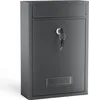 Wiltec Boîte aux lettres murale verrouillable V2 anthracite Voir les images du produit 1