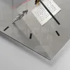 Wanduhr - Quadrat - Glasuhr - Labyrinth Grau Verloren - Produktbild-Vorschau 5