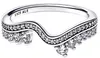 PandoraRing Sparkling Asymmetric Wave 192543C01 Silber 925 Produktbild-Vorschau 2