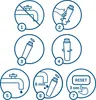 2x Wessper filtre à eau pour réfrigérateur Bosch, Siemens, Voir les images du produit 3