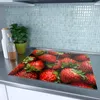 Spritzschutz Herdabdeckplatte Schneidebrett aus Glas Produktbild-Vorschau 2