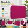 16 Zoll Laptop Tasche Notebooktasche Rot Notebook Produktbild-Vorschau 8