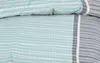 Seersucker Bettwäsche 4 tlg. 135 x 200 mit Reißverschluss Produktbild-Vorschau 2