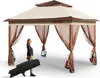 VEVOR Pavillon 334x334x281cm Gartenzelt Produktbild-Vorschau 1