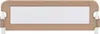 vidaXL Chránič postele pre batoľatá Taupe 120x42 cm Náhľad obrázku produktu 3