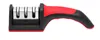 A knife sharpener with a red and black handle is shown against a white background. Anteprima dell’immagine prodotto