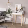 HOMCOM Coiffeuse avec miroir table de maquillage style Voir les images du produit 11