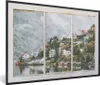 MuchoWow® MuchoWow® Gerahmtes Poster Aussicht - Berg - Produktbild-Vorschau 1