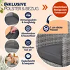 CASARIA® Gartenstühle 2er Set Polyrattan Stapelbar mit Produktbild-Vorschau 5